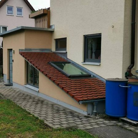 Einzelnwohnung Mit Eigenem Eingang 바인가르텐 외부 사진