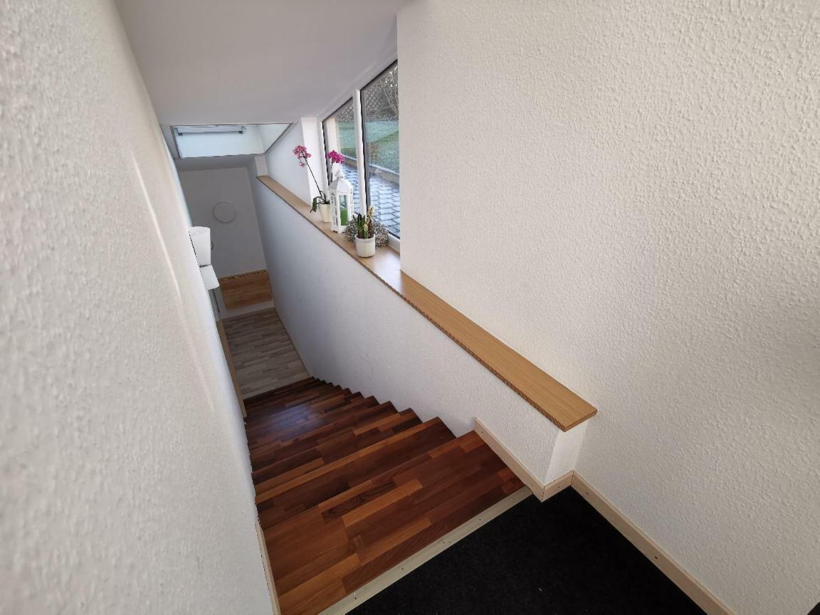 Einzelnwohnung Mit Eigenem Eingang 바인가르텐 외부 사진